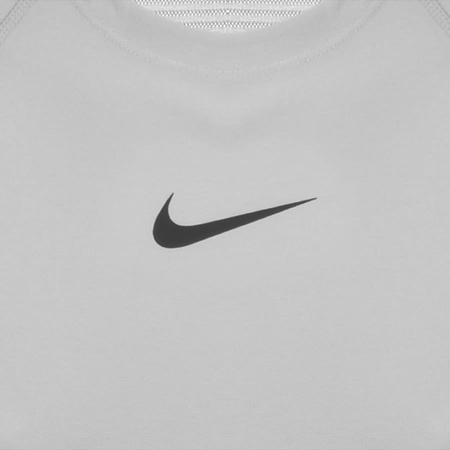 Alternative Image for ProductNike Pro Dri Fit Logo T Shirt Grey3